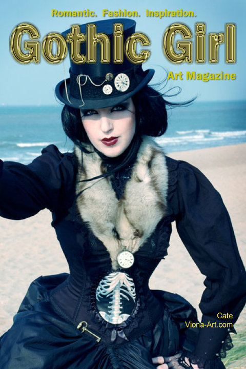 Gothic Girl Art Magazine Cate
