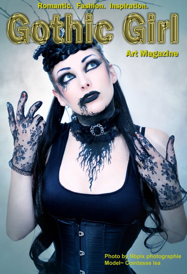 Gothic Girl Art Magazine Comtesse Lea