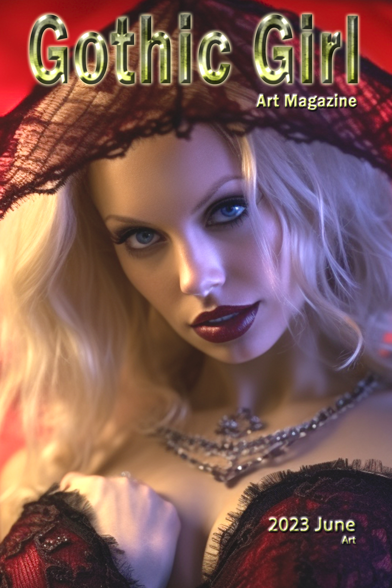 Gothic Girl Art Magazine Gretchen