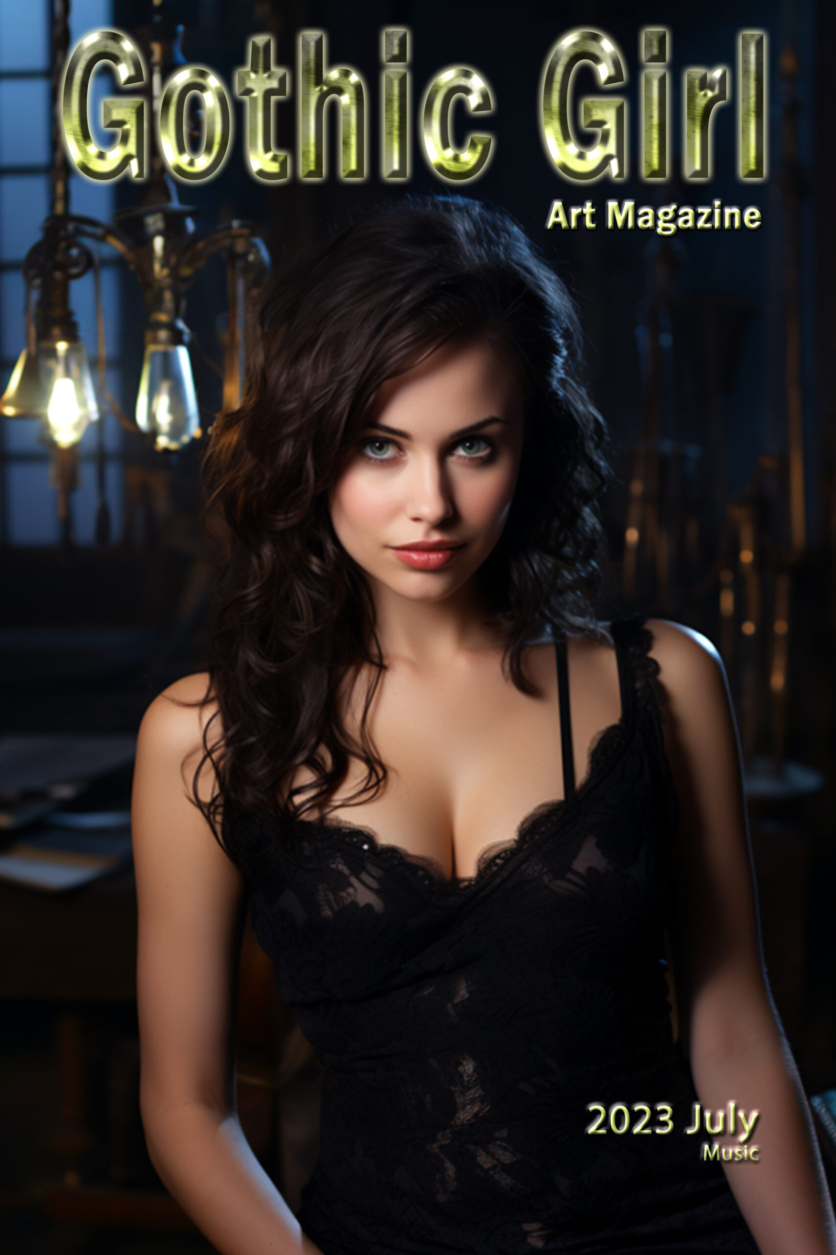 Gothic Girl Art Magazine Deborah